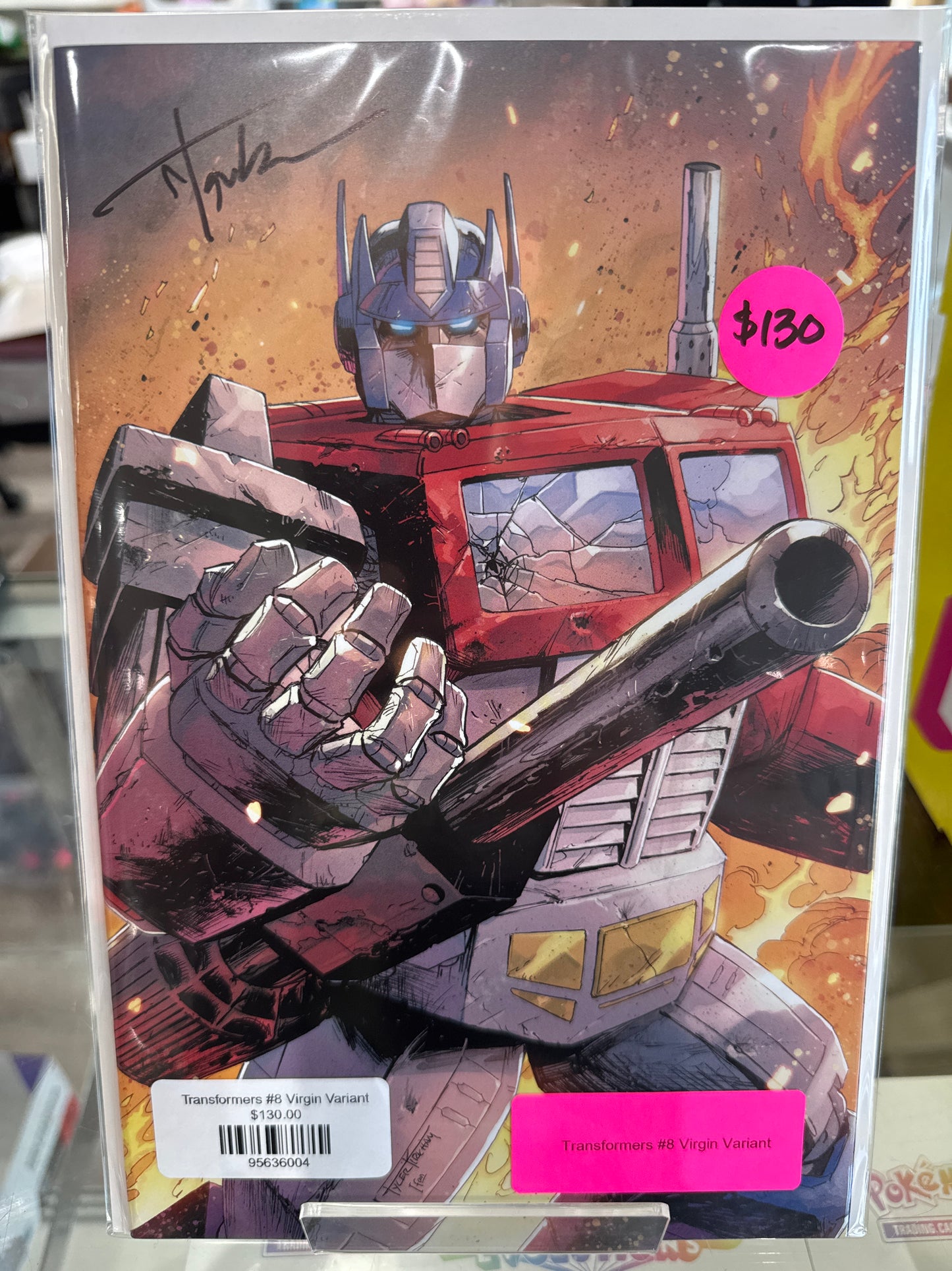 Transformers #8 Virgin Variant