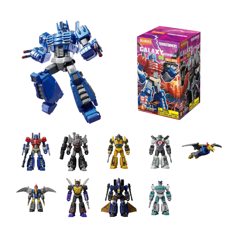 Transformers Blockees: 4-inch Galaxy Model Kit - GV06 Parallel Universe