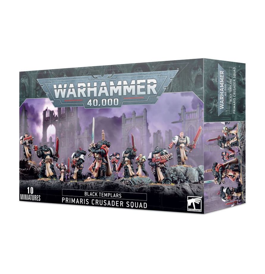 Warhammer 40,000 Space Marines: Black Templars Crusader Squad