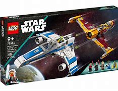 Lego New Republic E-Wing vs. Shin Hati’s Starfighter 75364