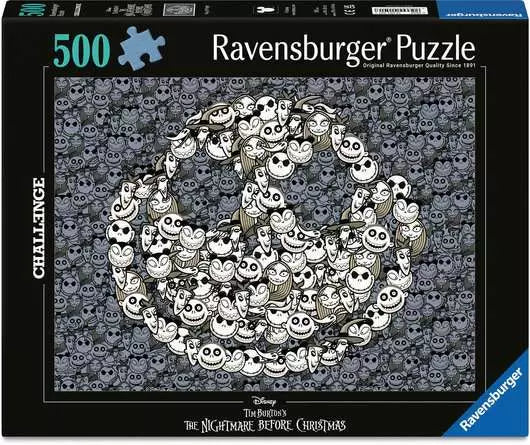 The Nightmare Before Christmas Challenge - 500 pieces