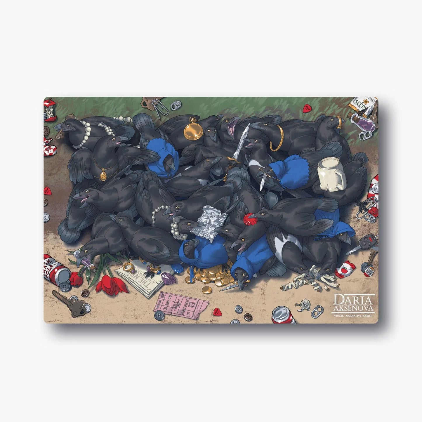 World of Trash - Rogue Crows - "Zoneless" Playmat