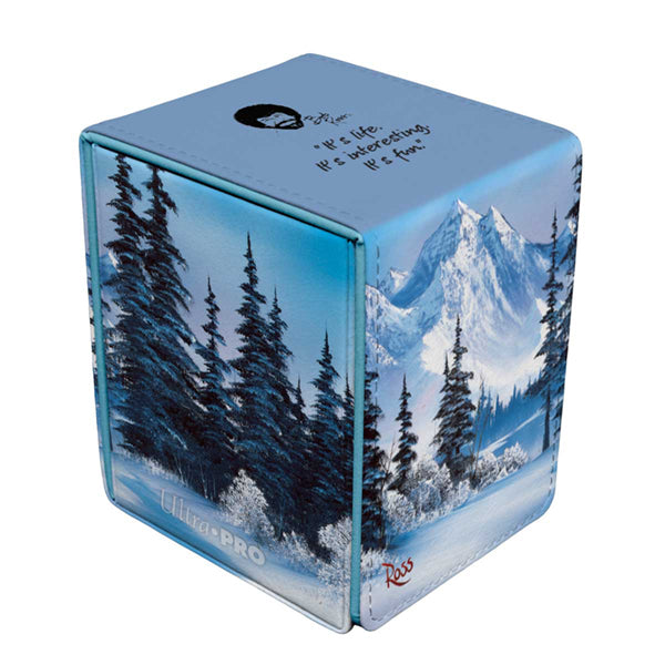Deckbox: Alcove Flip 100+ Bob Ross Winter Paradise