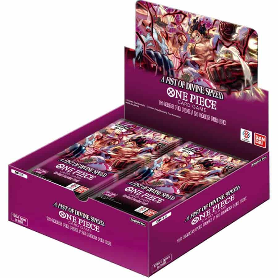 ONE PIECE TCG: A Fist of Divine Speed Boosters (OP 11)