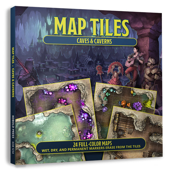 Map Tiles - Caves & Caverns
