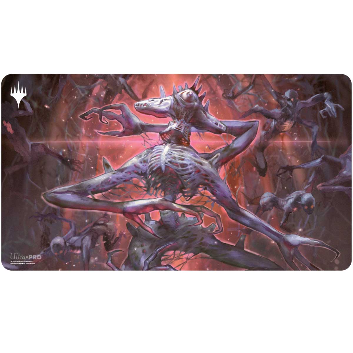 Magic Playmat Magic: Duskmourn- Mythic Cycle Black
