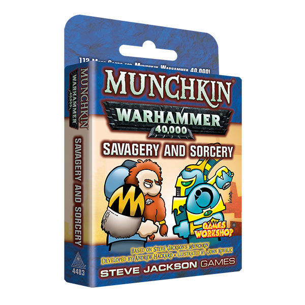Munchkin Warhammer 40k: Savagery and Sorcery