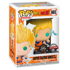 Funko Dragon Ball Z Super Saiyan Goku With Energy 865 GITD Chase