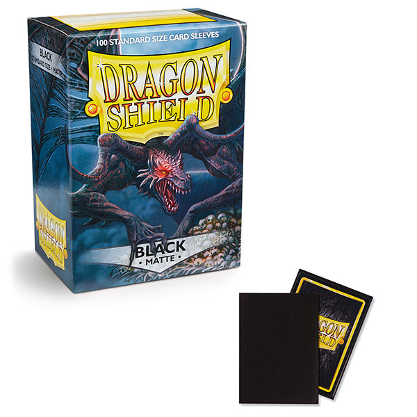Dragon Shield Sleeves Standard- Matte Black
