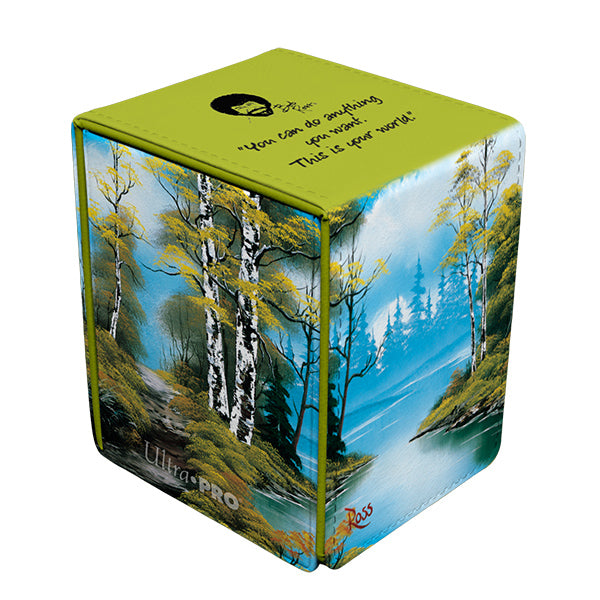 Deckbox: Alcove Flip 100+ Bob Ross Lakeside Path