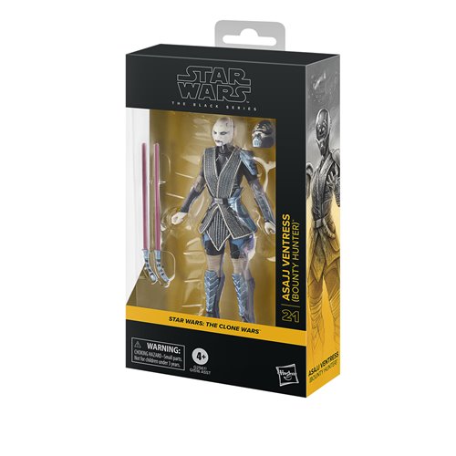Star Wars The Black Series: Asajj Ventress (Bounty Hunter)