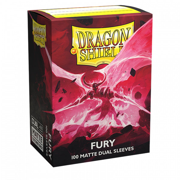 Dragon Shield Dual Matte sleeves Fury