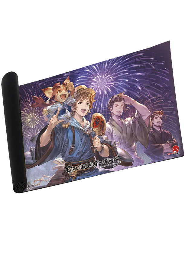 Officially Licensed Granblue Fantasy Playmat 5 (Gran, Vyrn, Rackam, Eugen)