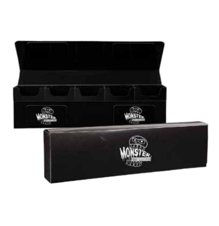HYDRA 5 COMPARTMENT DECK BOX: BLACK