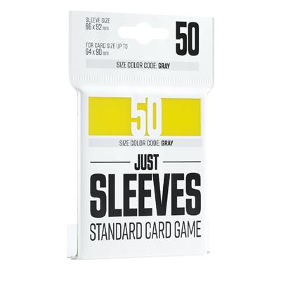 JUST SLEEVES - STANDARD CARD GAME YELLOW