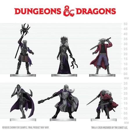 Dungeons & Dragons Miniatures: Icons of the Realms - Drow WarbandDungeons & Dragons Miniatures: Icons of the Realms - Drow Warband Dungeons & Dragons Miniatures: Icons of the Realms - Drow Warband