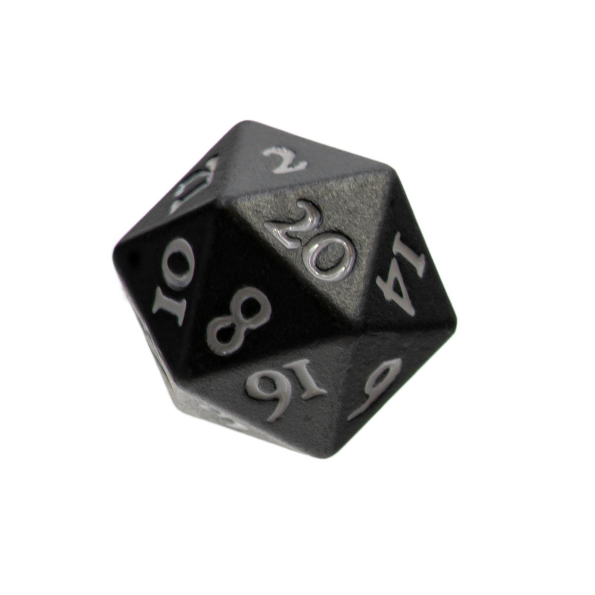 Ultra Pro: Heavy Metal D20 Dice Set - Black