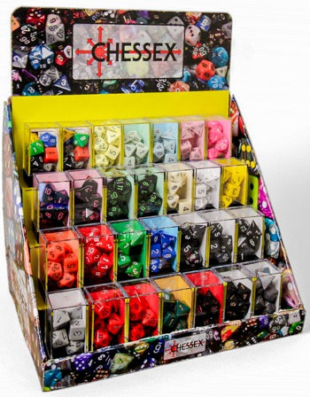 Chessex: Opaque Polyhedral 7-Die Set