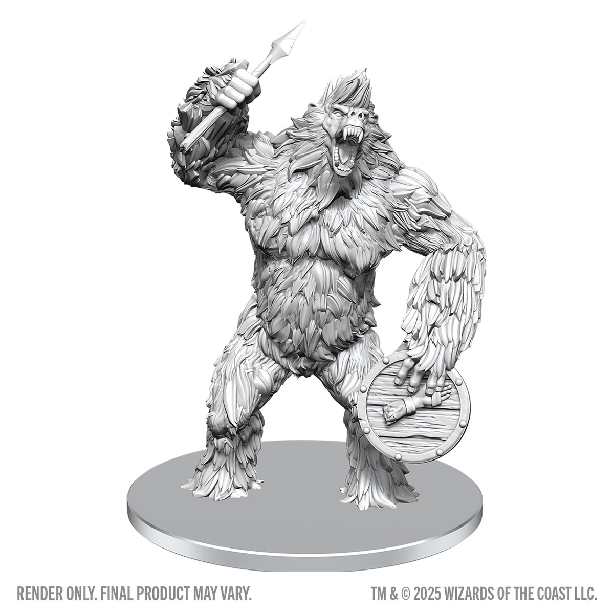 D&D: Nolzur`s Marvelous Unpainted Miniatures - Classic Yeti