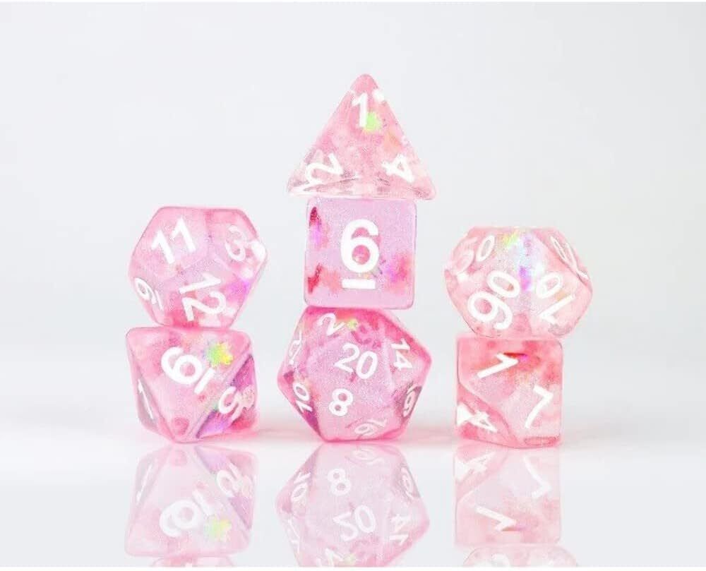 Dice Set Celestial Autumn Dawn