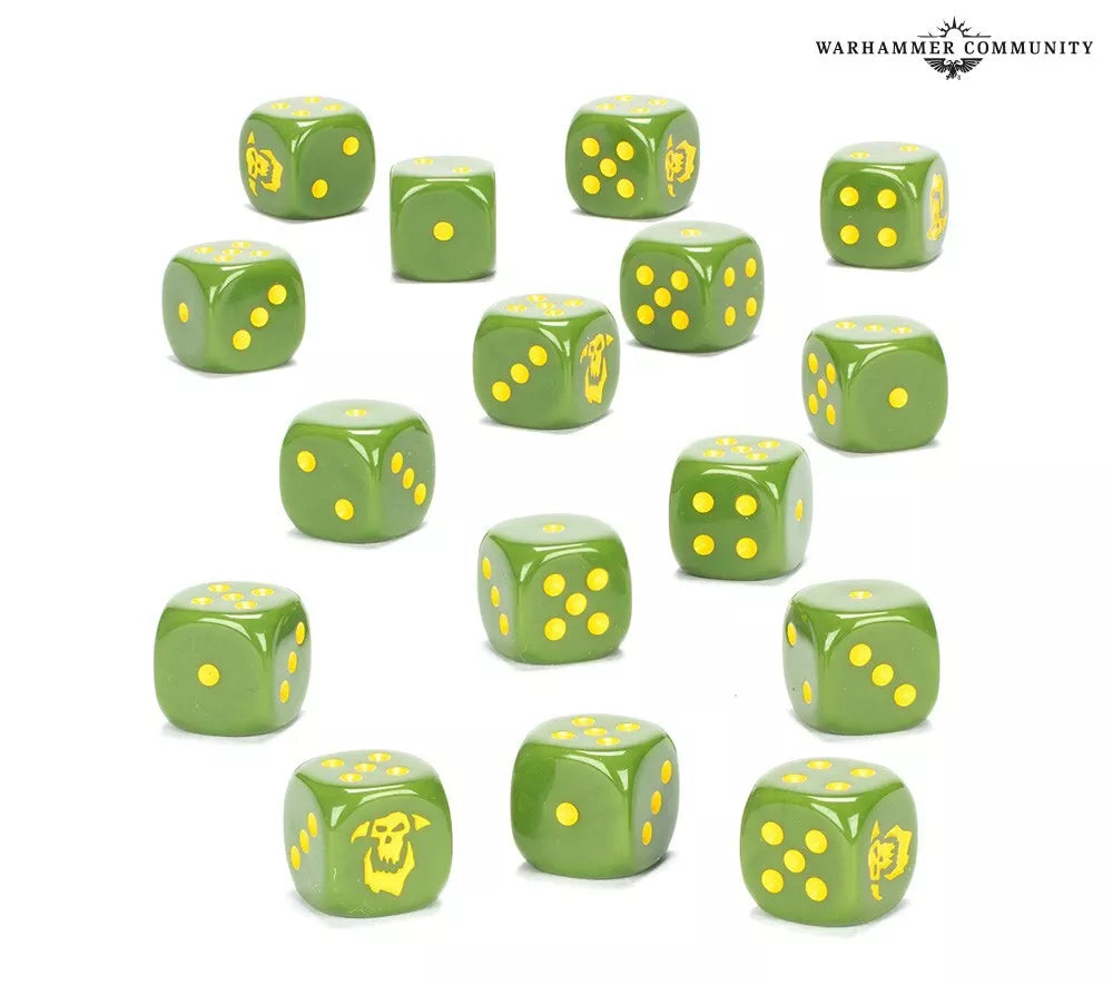 Warhammer Age of Sigmar: Orruk Warclans Dice Set