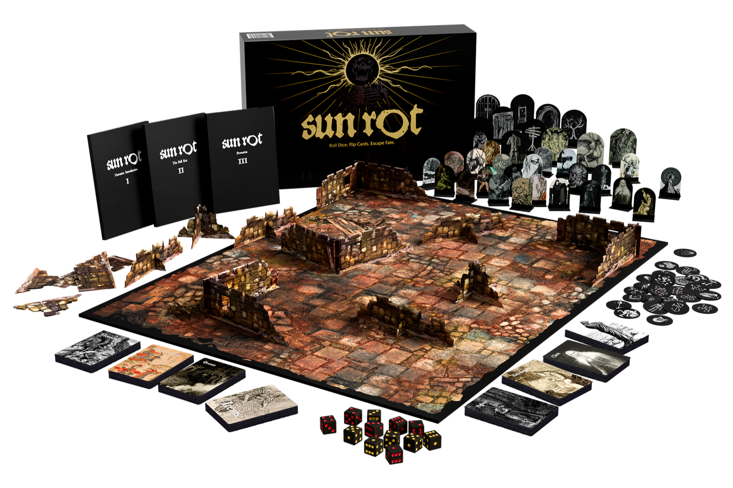 Sun Rot: A Cooperative Grimdark Board Game