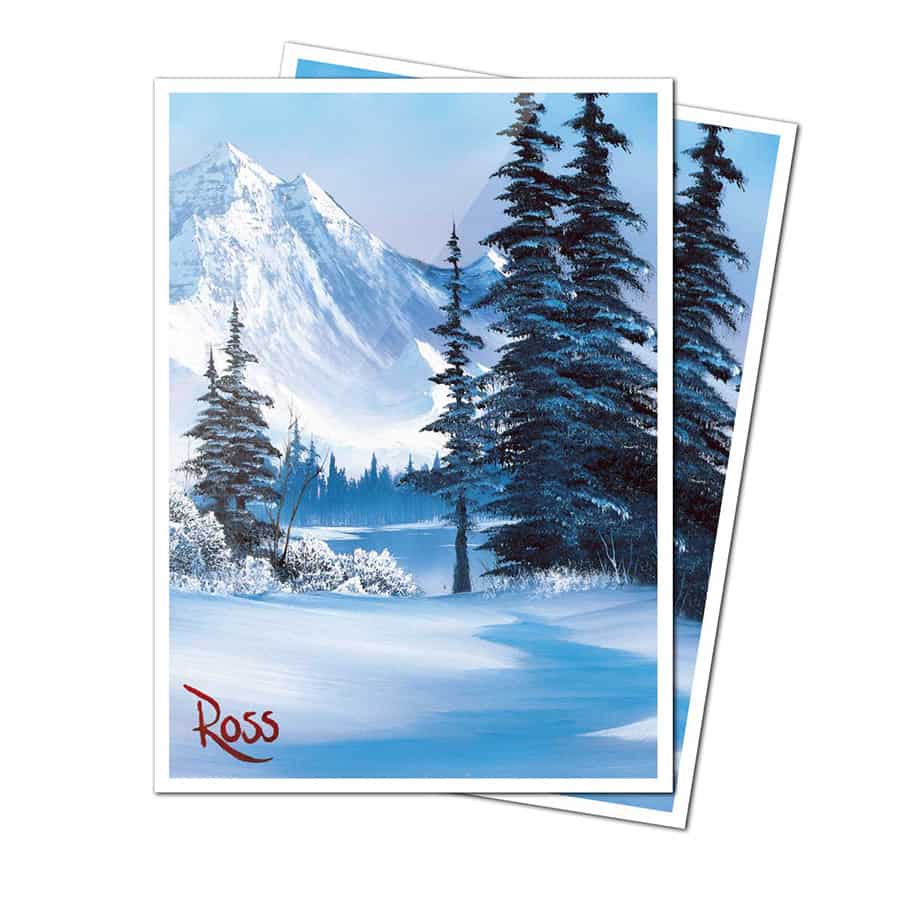 Bob Ross Winter Paradise: 105ct Apex Deck Sleeves