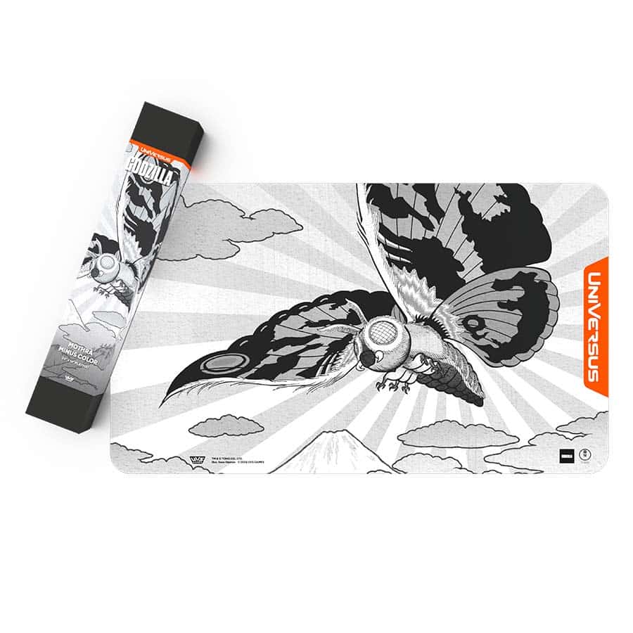 GODZILLA PLAYMAT: MOTHRA B&W