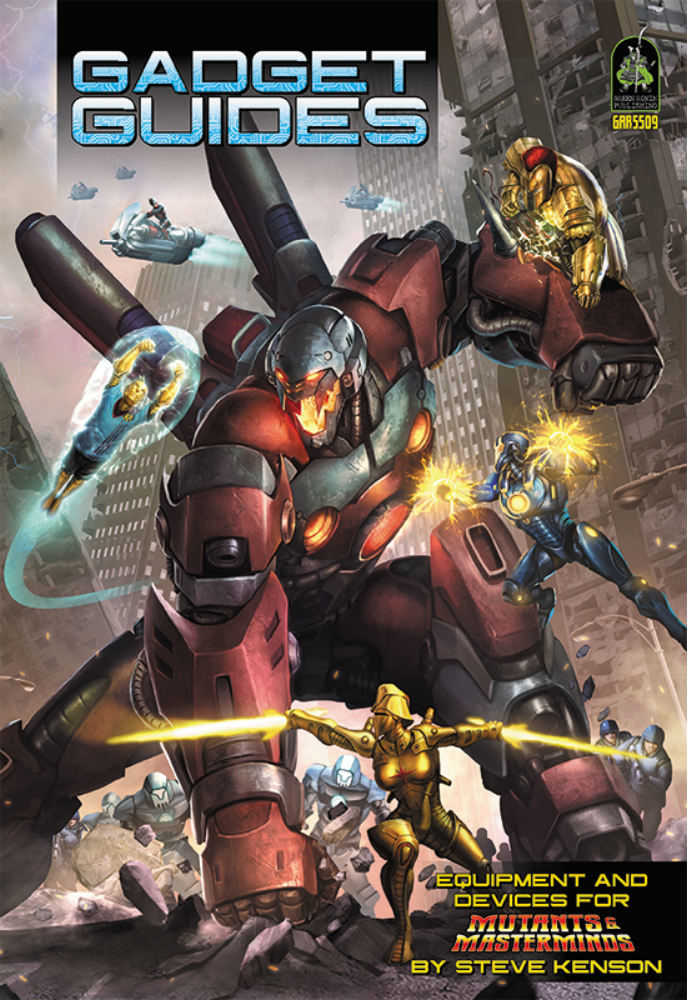 Mutants And Masterminds Role Playing Game Gadget Guides Softcover
