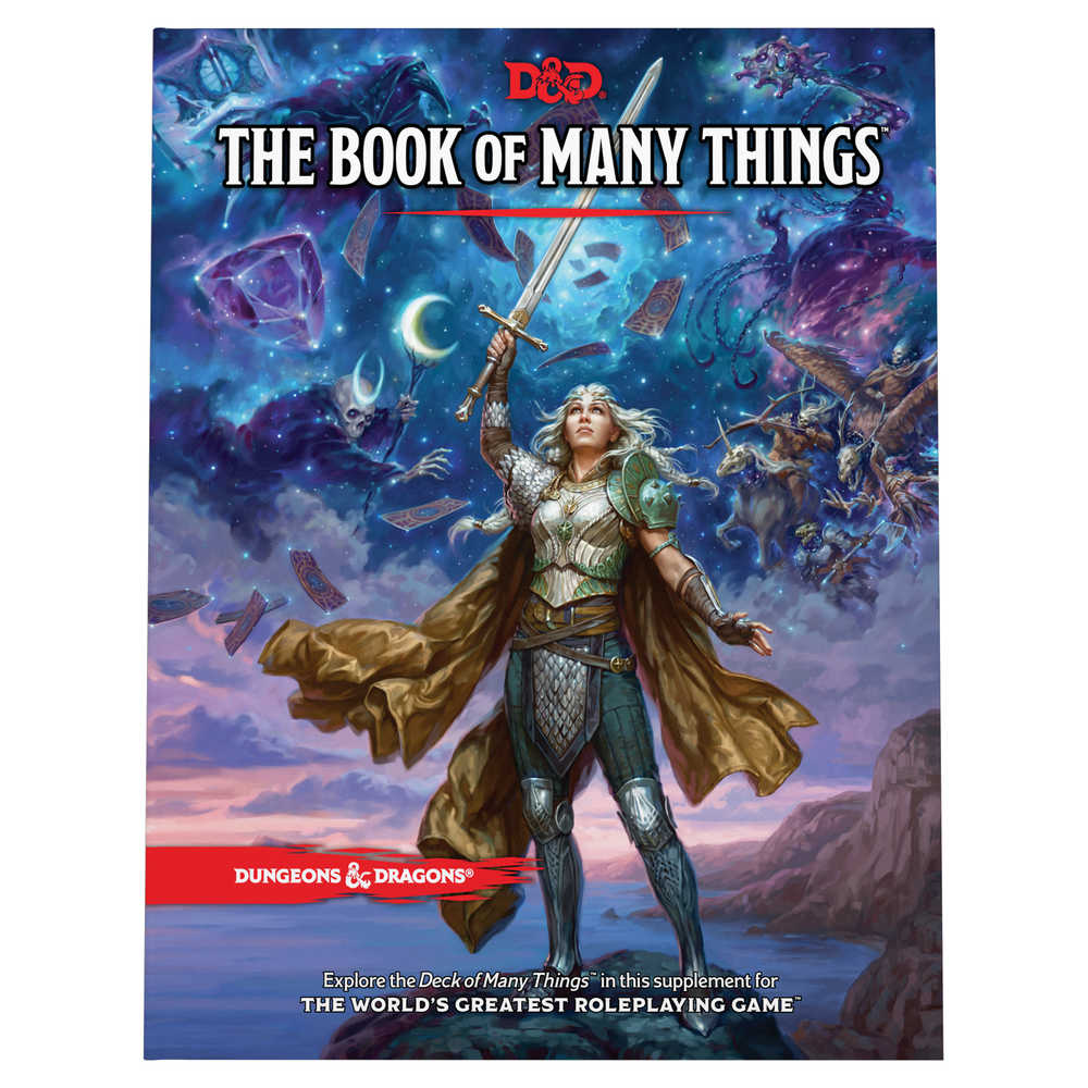 Dungeons & Dragons Role Playing Game Deck Of Many Things Hardcover