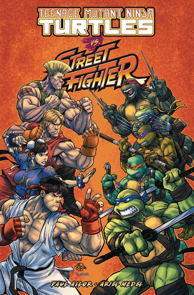 Teenage Mutant Ninja Turtles vs Street Fighter TPB