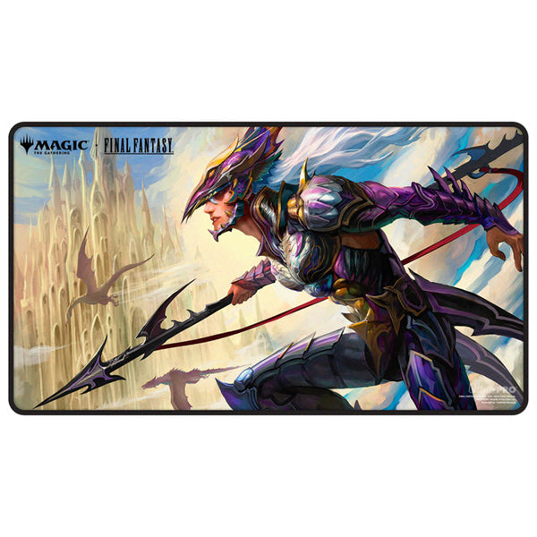 MTG Black Stitched- Final Fantasy- Kain, Traitorous Dragoon- Showcase Art