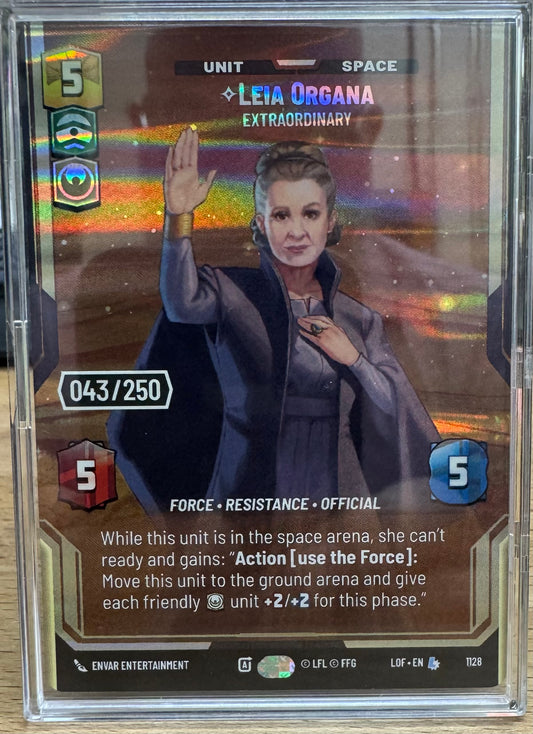 Leia Organa Extraordinary Serialized (LOF)