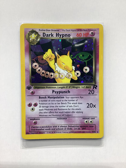 Dark Hypno (9/82) Team Rocket - 1st Ed. Holo Rare