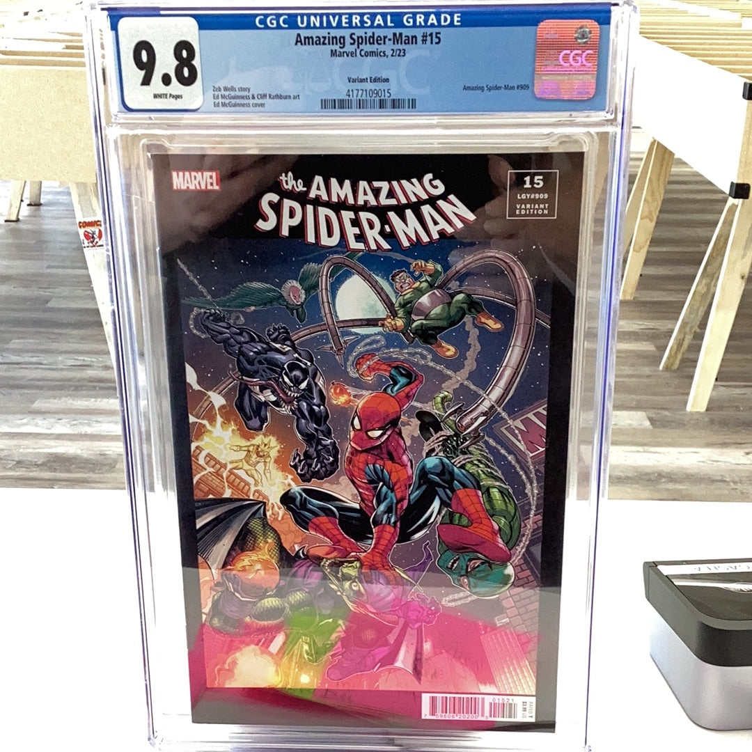 The Amazing Spider-man 909 #15 variant 9.8
