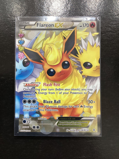 Flareon EX (RC28/RC32) Generations: Radiant Collection - Full Art Ultra Rare