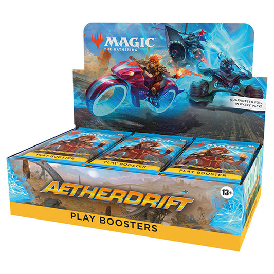 Magic Aetherdrift Play Booster Display