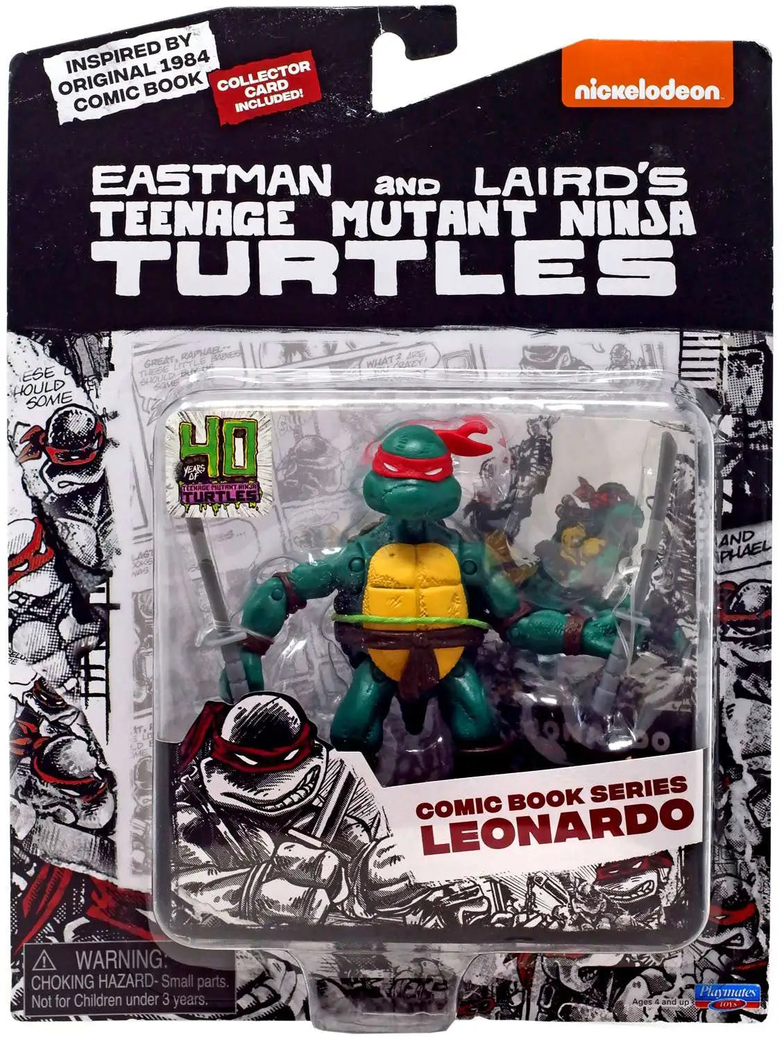 Teenage Mutant Ninja Turtles Eastman & Laird's Comic Book Series Leonardo Action Figure