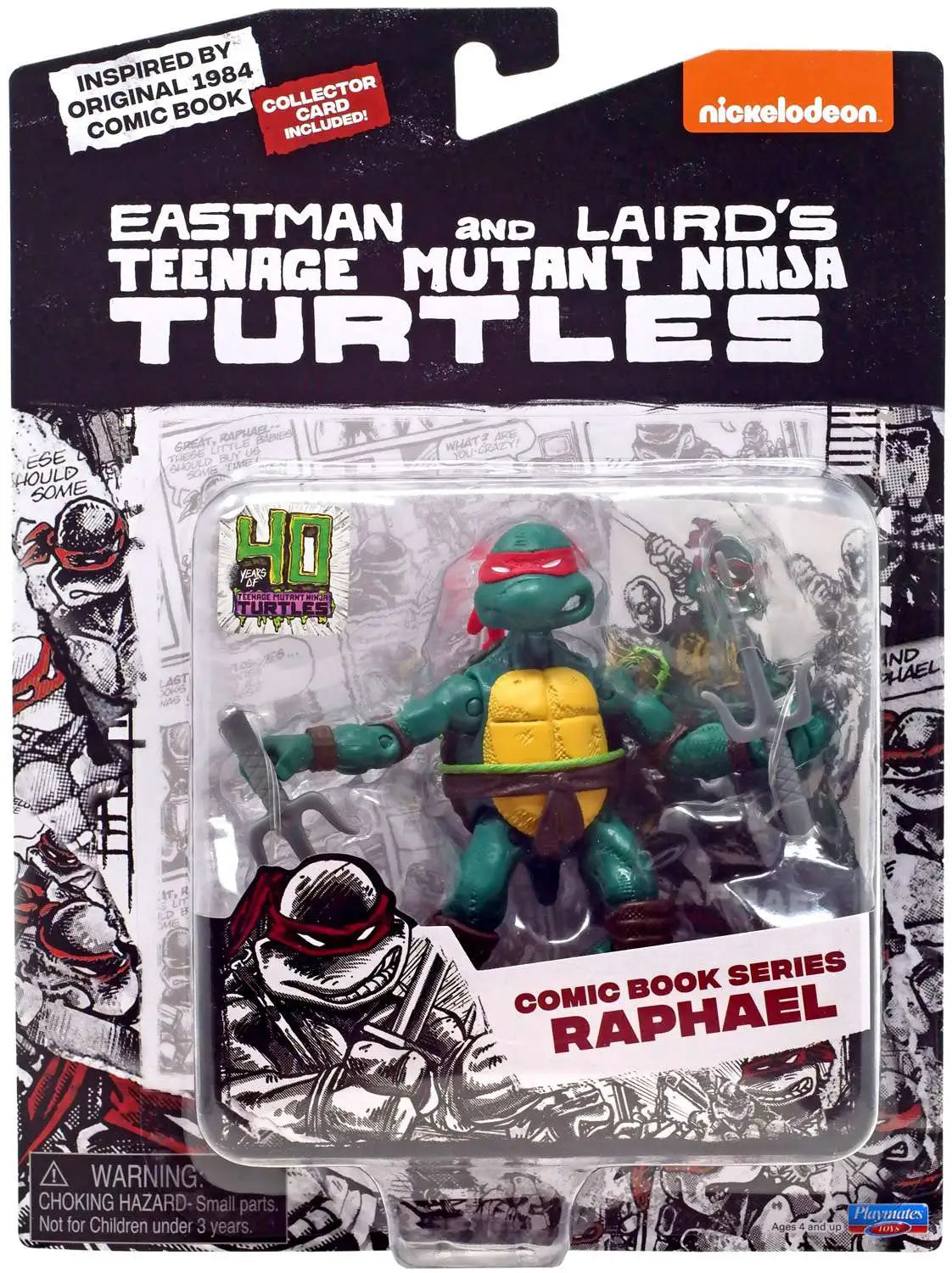 enage Mutant Ninja Turtles Eastman & Laird's Comic Book Series Raphael Action Figure