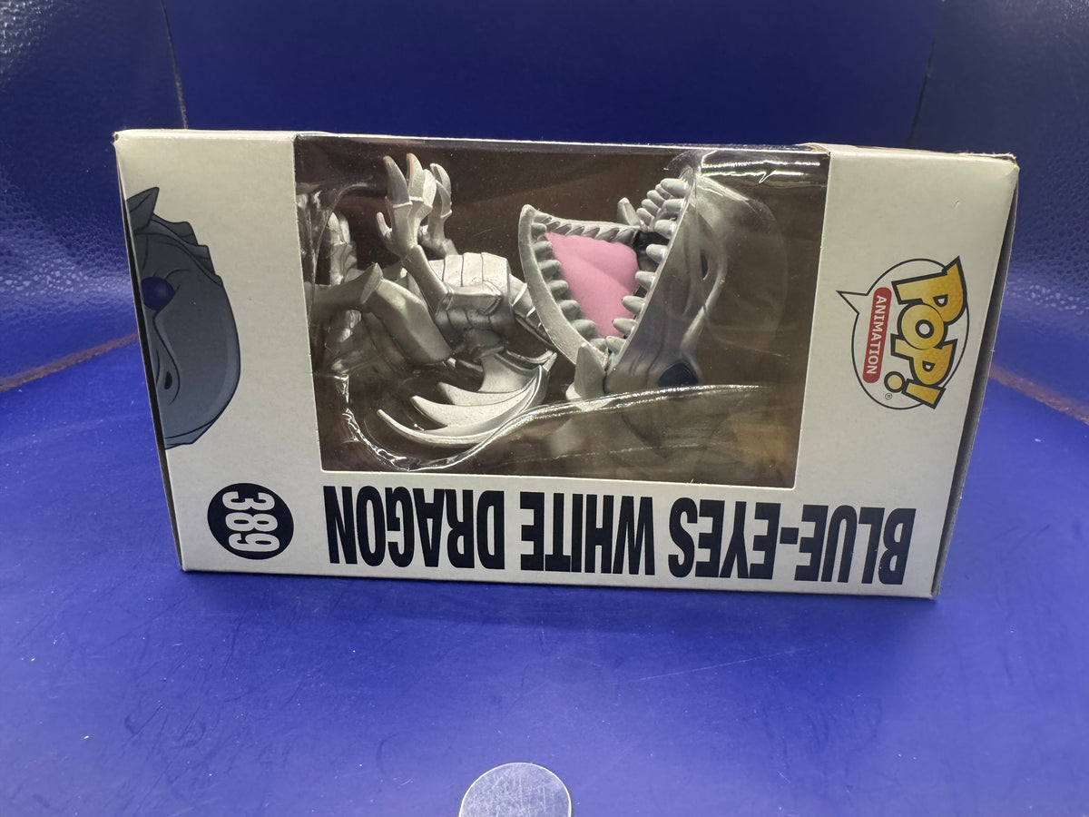 Funko Pop! Vinyl: Blue Eyes White Dragon (Silver) Box Lunch Exclusive