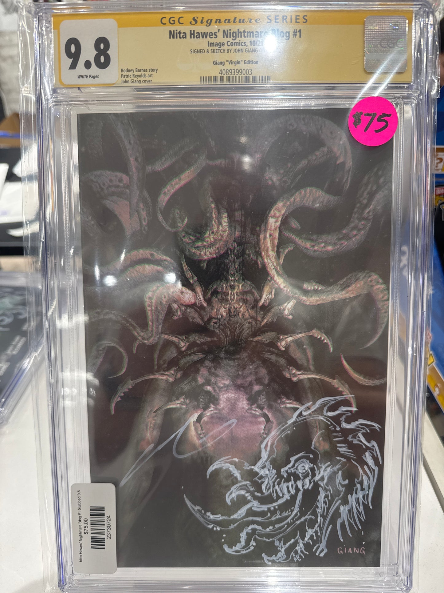 Nita Hawes' Nightmare Blog #1 Slabbed 9.8