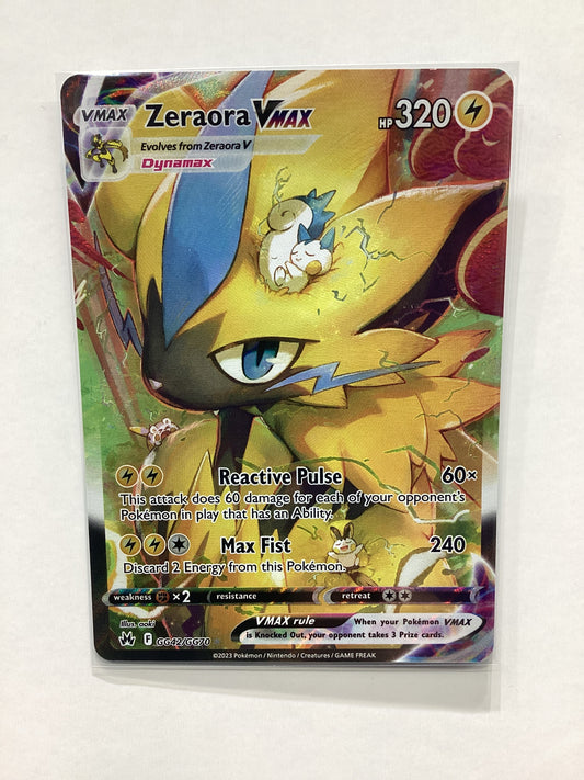 Zeraora VMAX (GG42/GG70) Crown Zenith: Galarian Gallery
