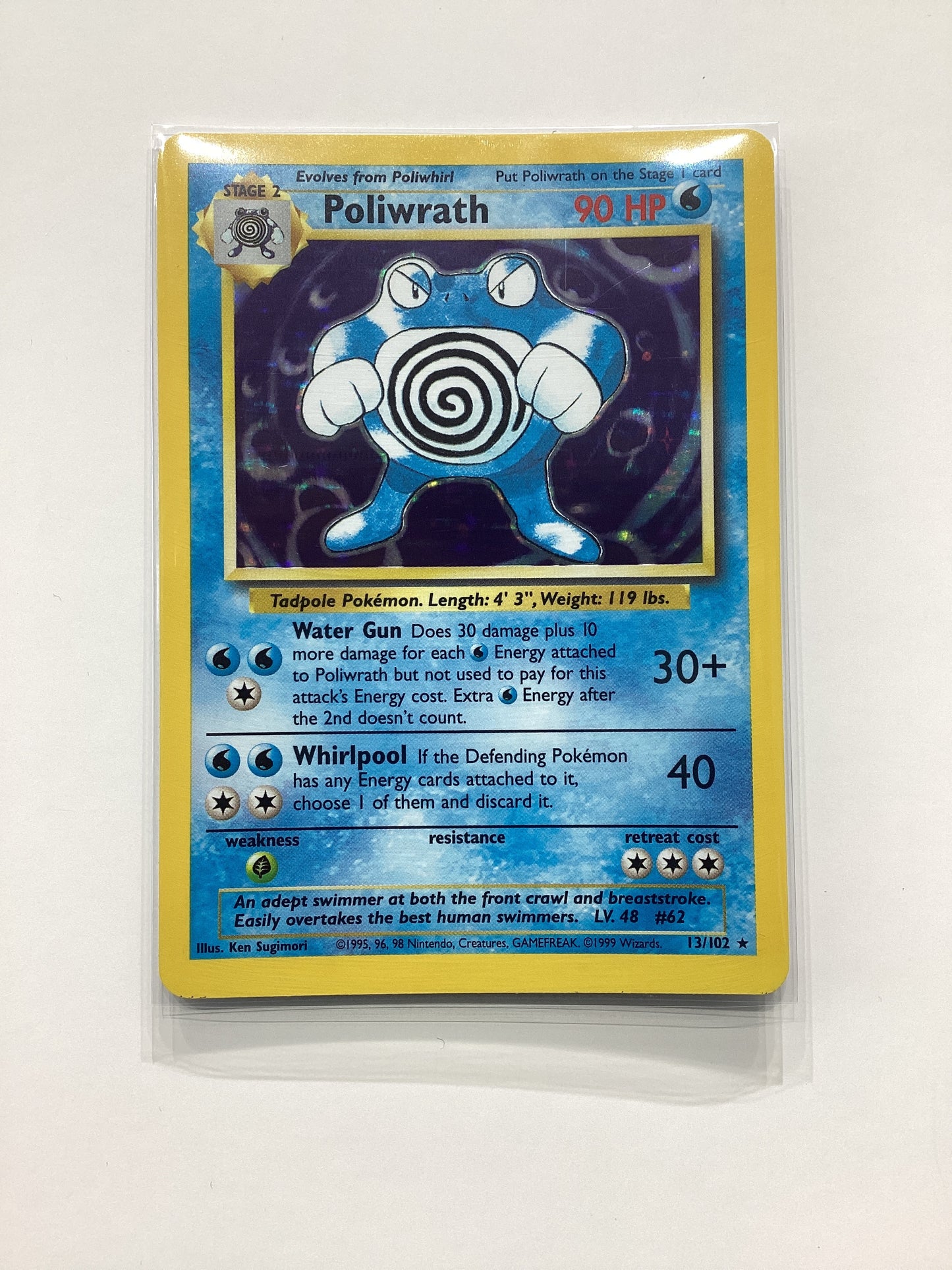Poliwrath (13/102) Base Set - Holo Rare