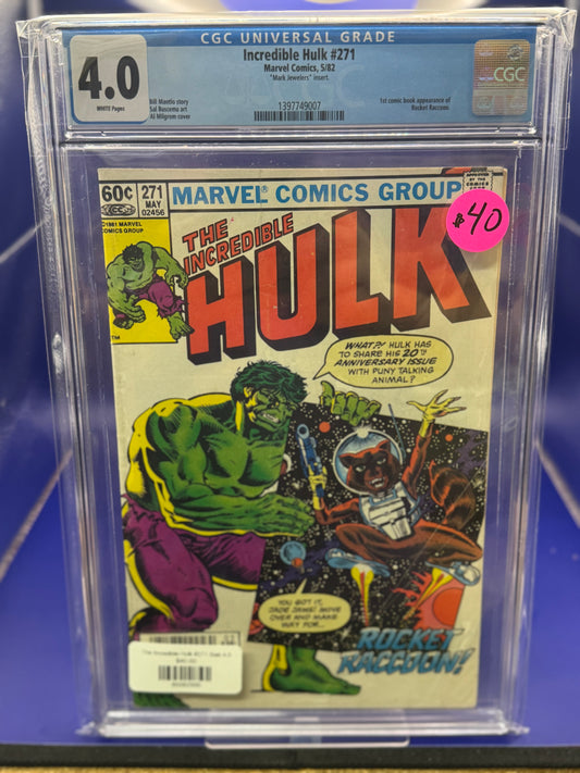 The Incredible Hulk #271 Slab 4.0