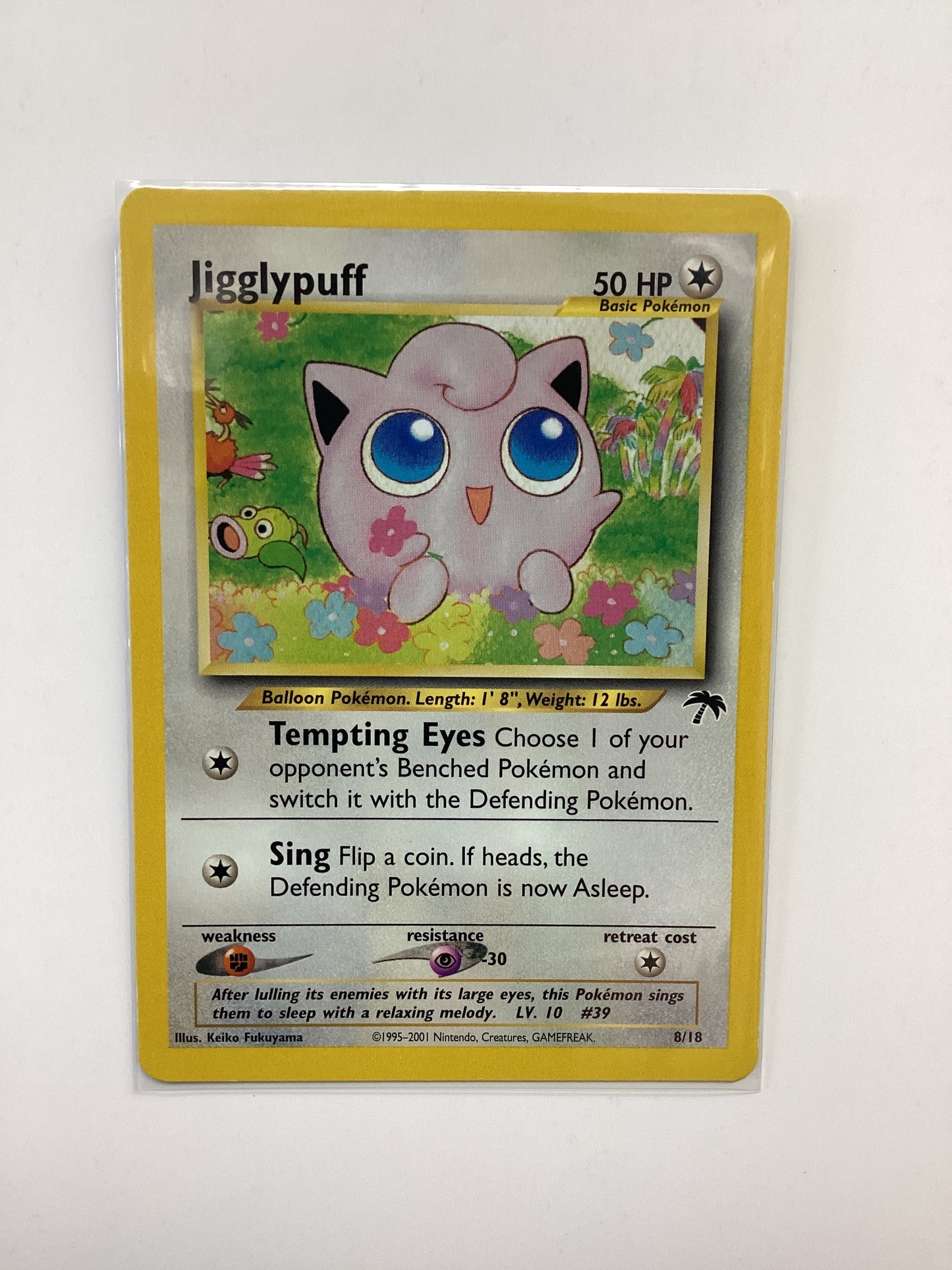 Jigglypuff (8) Southern Islands - Non Holo Promo