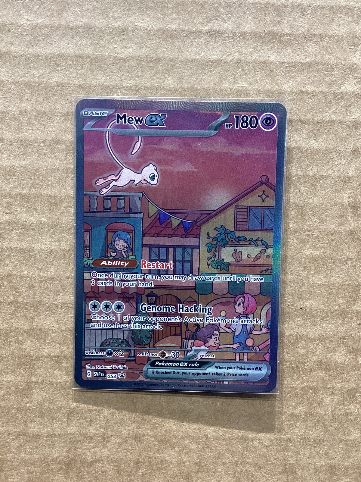 Mew ex (053) Scarlet & Violet Promo