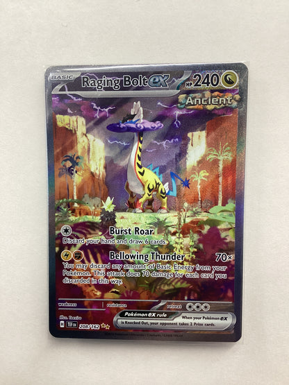 Raging Bolt ex (208/162) Temporal Forces - Illustration Rare