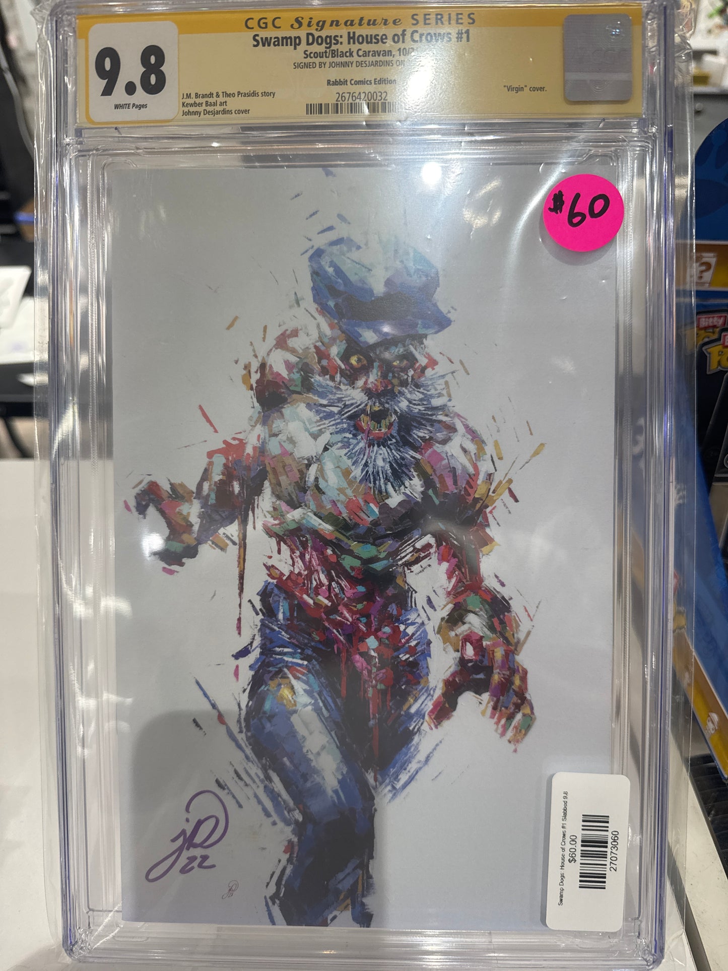 Swamp Dogs: House of Crows #1 Slabbed 9.8