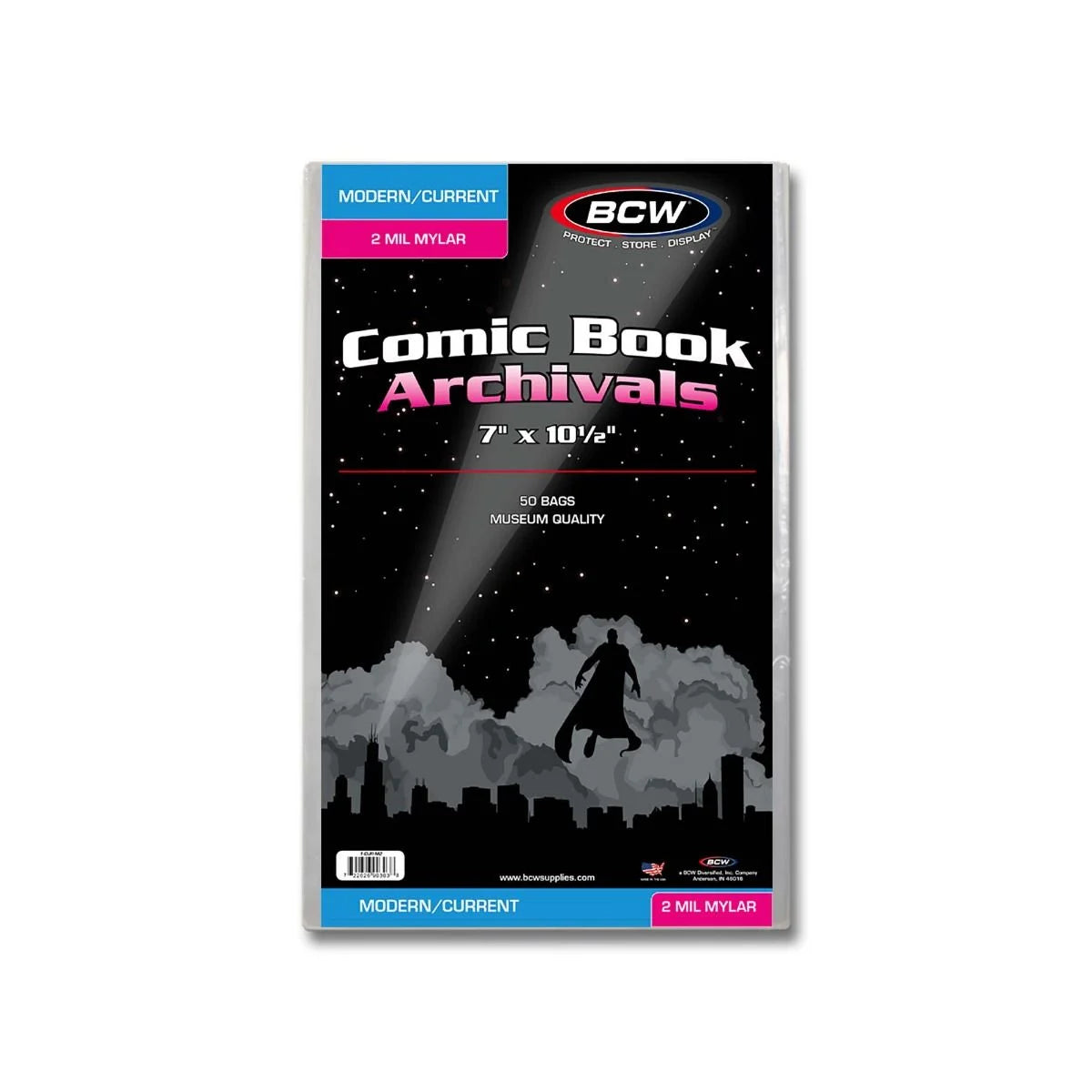 BCW: Modern/Current Comic Mylar Archivals - 2 MIL