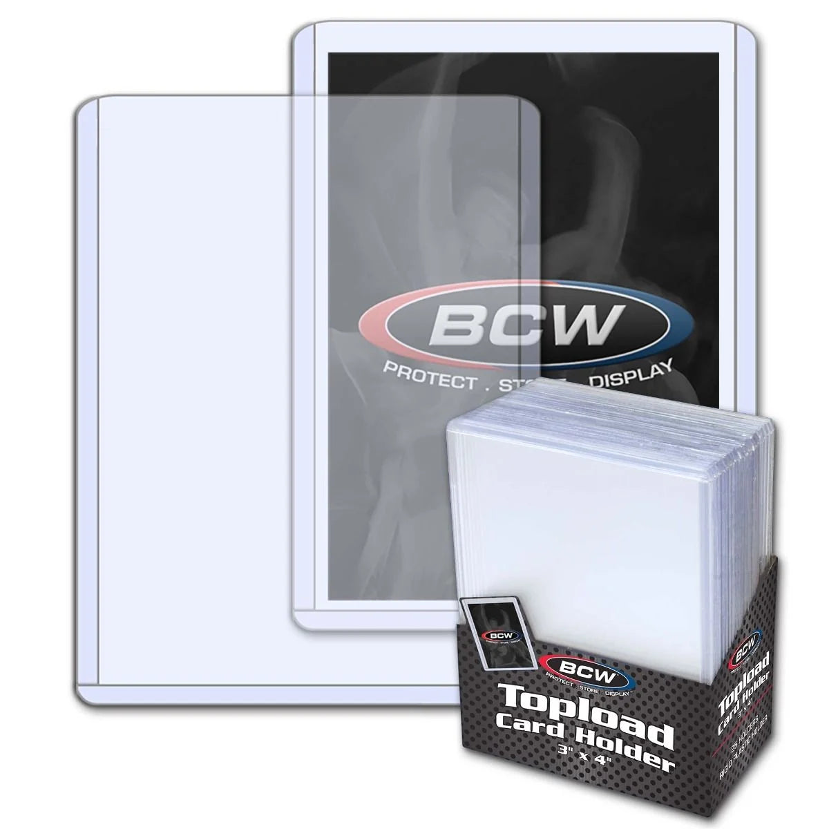 BCW: 3x4 Topload Card Holder - Standard